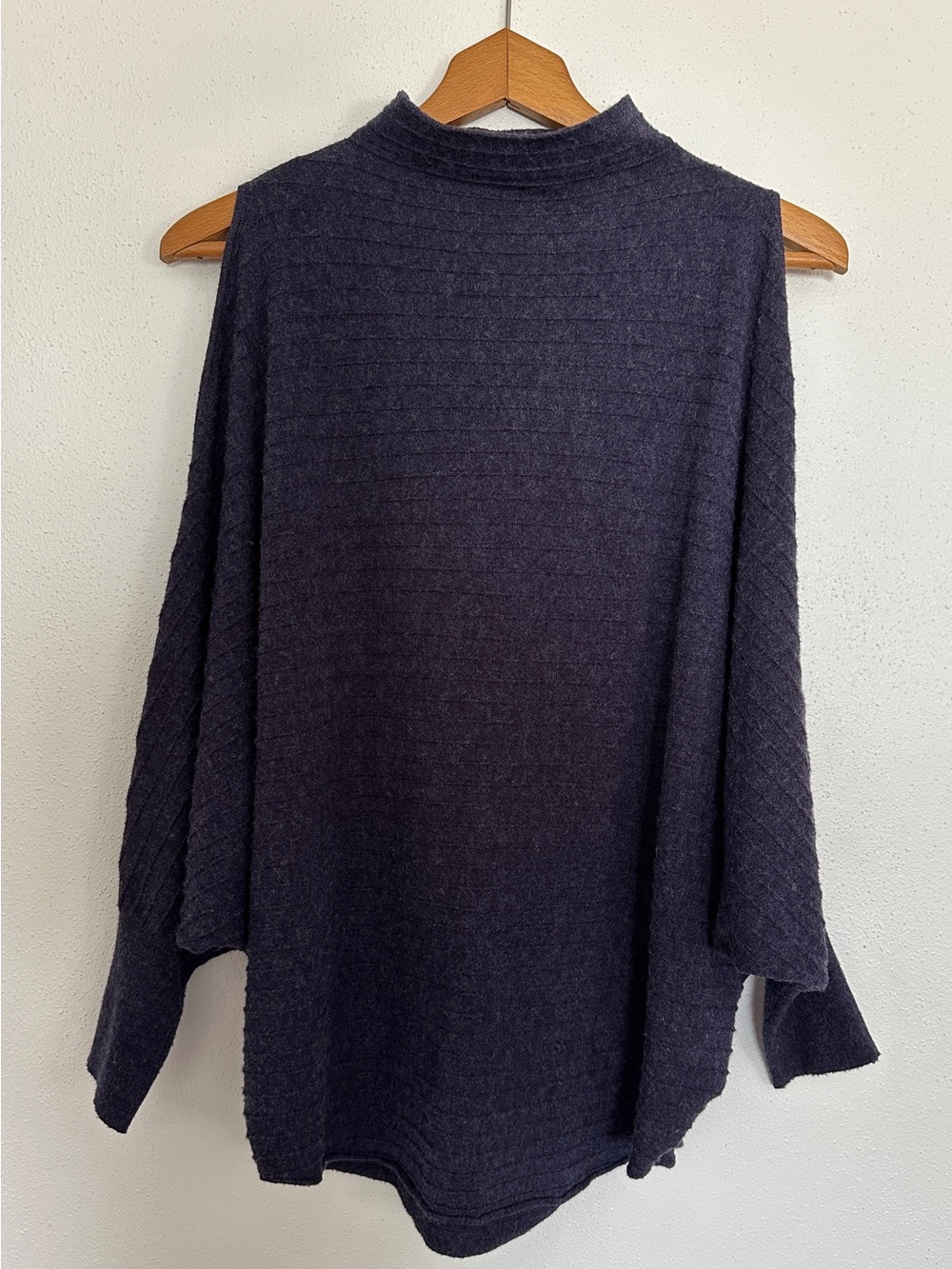 Kerisma Dark Navy Funnel Neck Knit Top